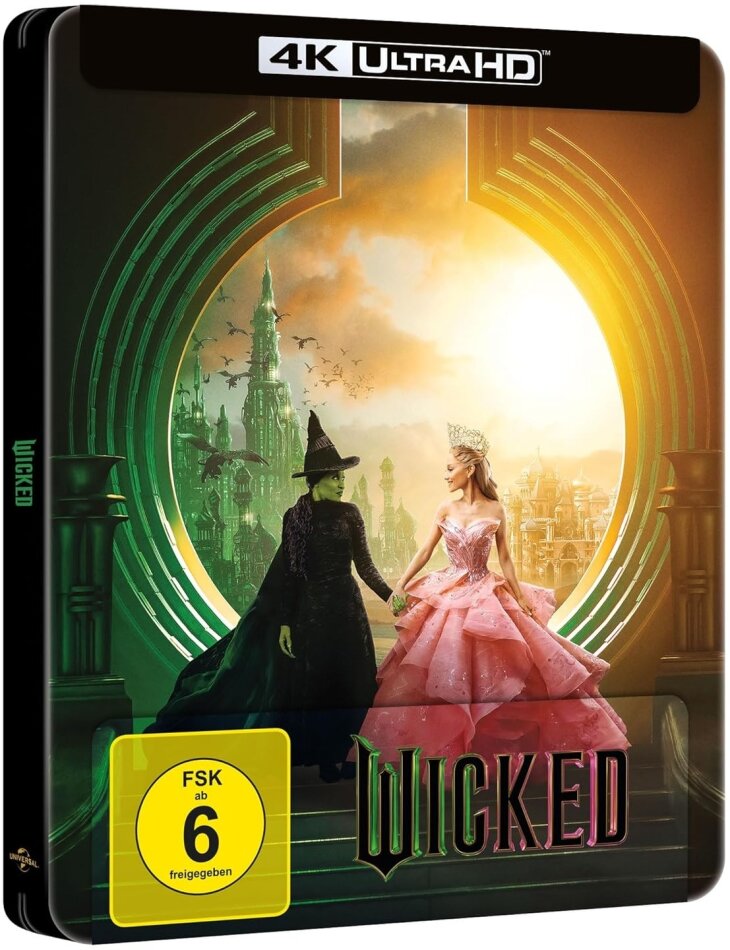 Wicked: Part 1 (2024) Sing-Along Edition, Kinoversion, Limited Edition, Steelbook