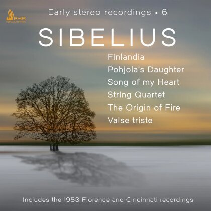 Cincinnati Symphony Orchestra, Orchestra del Maggio Musicale Fiorentino, Philharmonia Orchestra & Jean Sibelius (1865-1957) - Early Stereo Recordings, Vol. 6: Sibelius