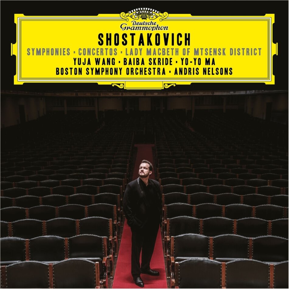 Dimitri Schostakowitsch (1906-1975), Andris Nelsons, Baiba Skride, Yo-Yo Ma, … - Shostakovich - Symphonies, Concertos, Lady Macbeth - of Mtsensk District 19 CDs
