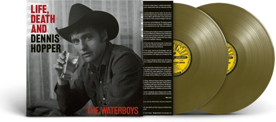 The Waterboys - Life Death And Dennis Hopper Gatefold, Burnt Colored Vinyl, 2 LP