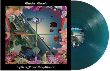 Butcher Brown - Letters From The Atlantic (Sea Blue Vinyl, LP)