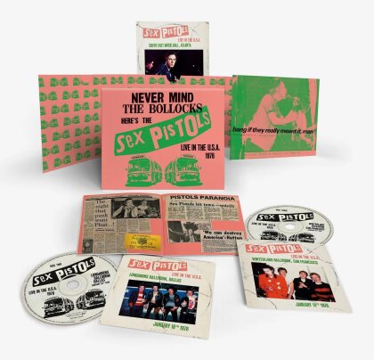 Sex Pistols - Live In The USA 1978 (3 CDs)