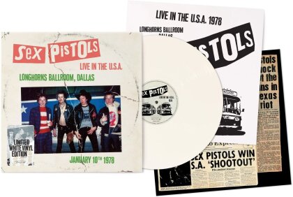 Sex Pistols - Live In The USA 1978 - Dallas (White Vinyl, LP)