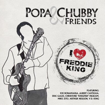 Popa Chubby - I Love Freddie King (LP)