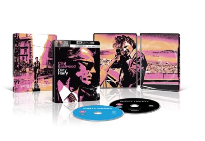 Dirty Harry (1971) (Limited Edition, Steelbook, 4K Ultra HD + Blu-ray)