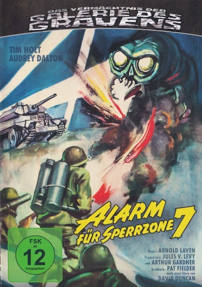 Alarm für Sperrzone 7 (1957) Das Vermächtnis der Galerie des Grauens, s/w, Limited Edition, Blu-ray + DVD