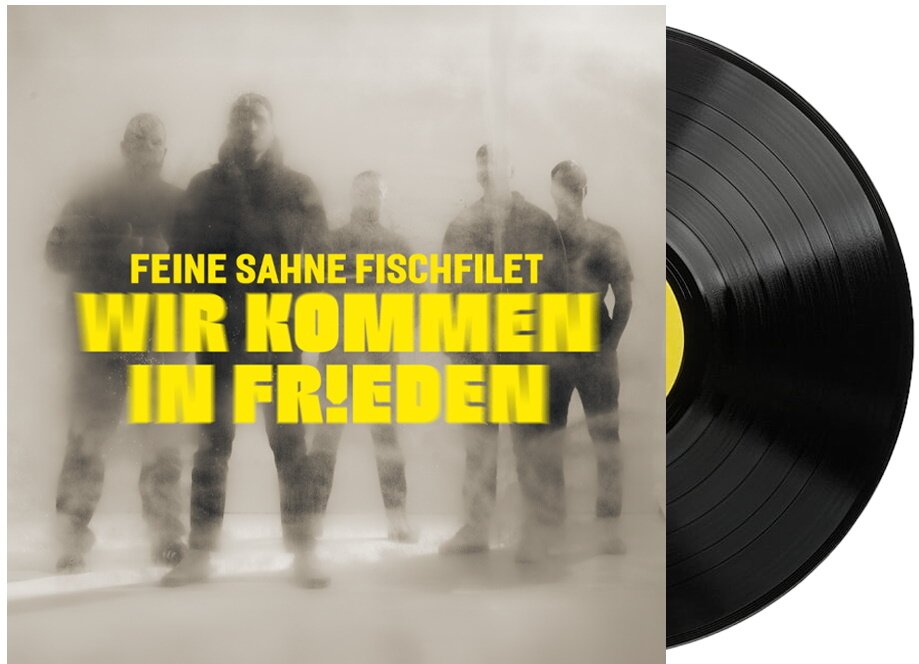Feine Sahne Fischfilet - Wir Kommen In Frieden 140 Gramm, Schwarzes Vinyl, LP