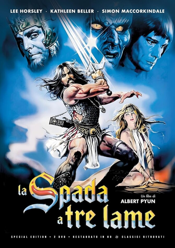La spada a tre lame (1982) Restaurierte Fassung, Special Edition, 2 DVDs