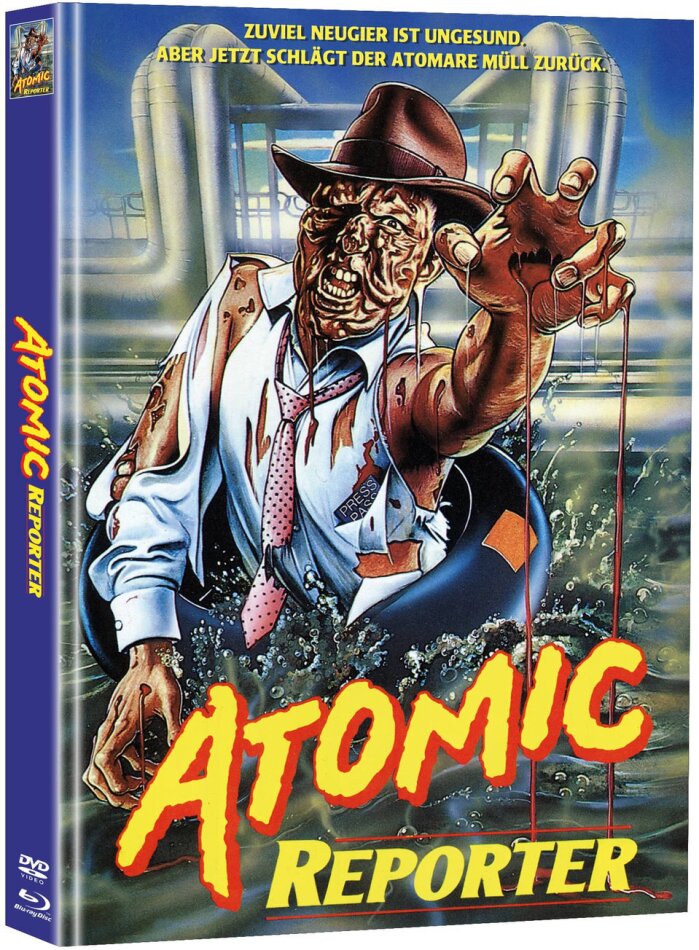 Atomic Reporter (1990) Cover A, Super Spooky Stories, Limited Edition, Mediabook, Blu-ray + DVD