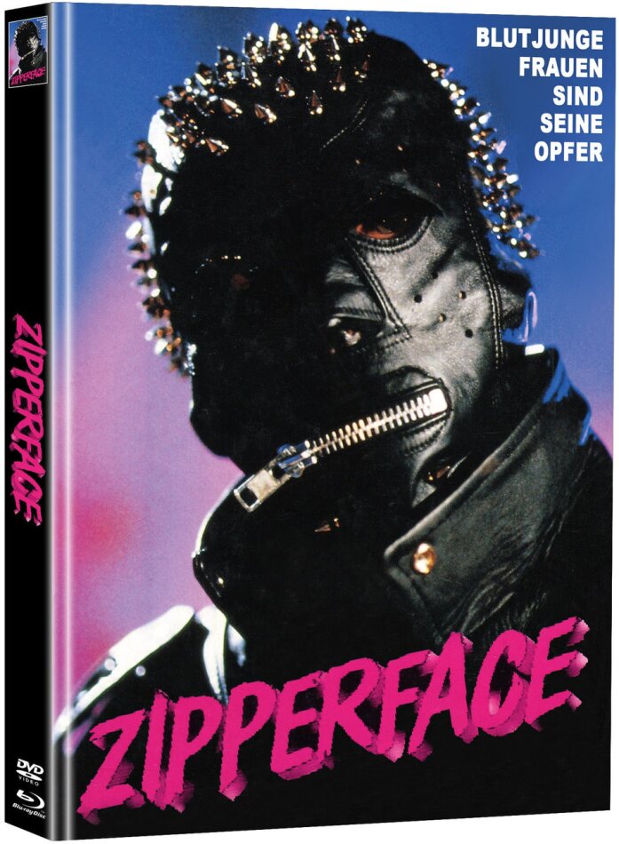 Zipperface (1992) Cover A, Super Spooky Stories, Limited Edition, Mediabook, Blu-ray + DVD