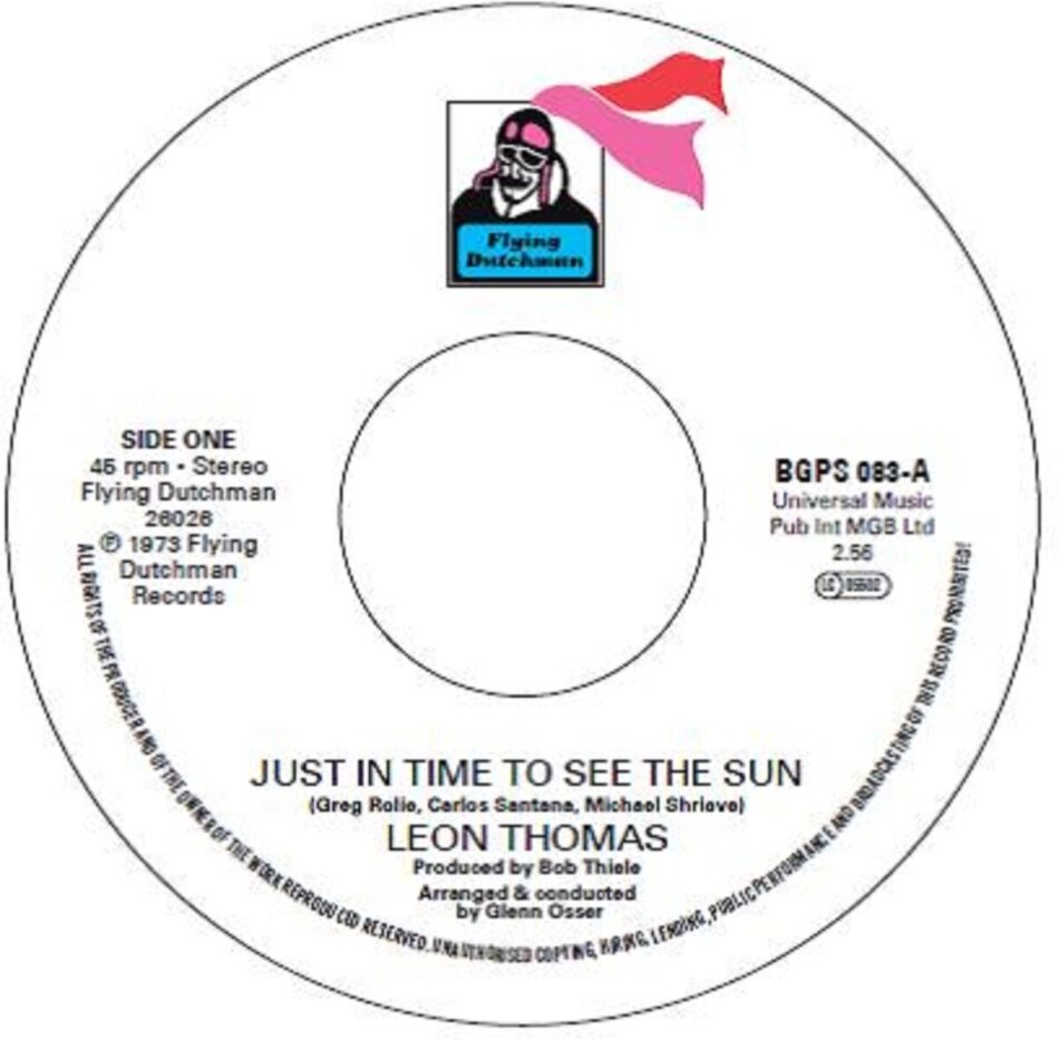 Leon Thomas - Just In Time To See The Sun / China Doll 7" Single