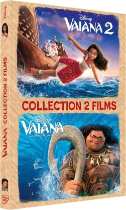 Vaiana 2 (2024) / Vaiana, la l&eacute;gende du bout du monde (2016) - Collection 2 Films (2 DVD)
