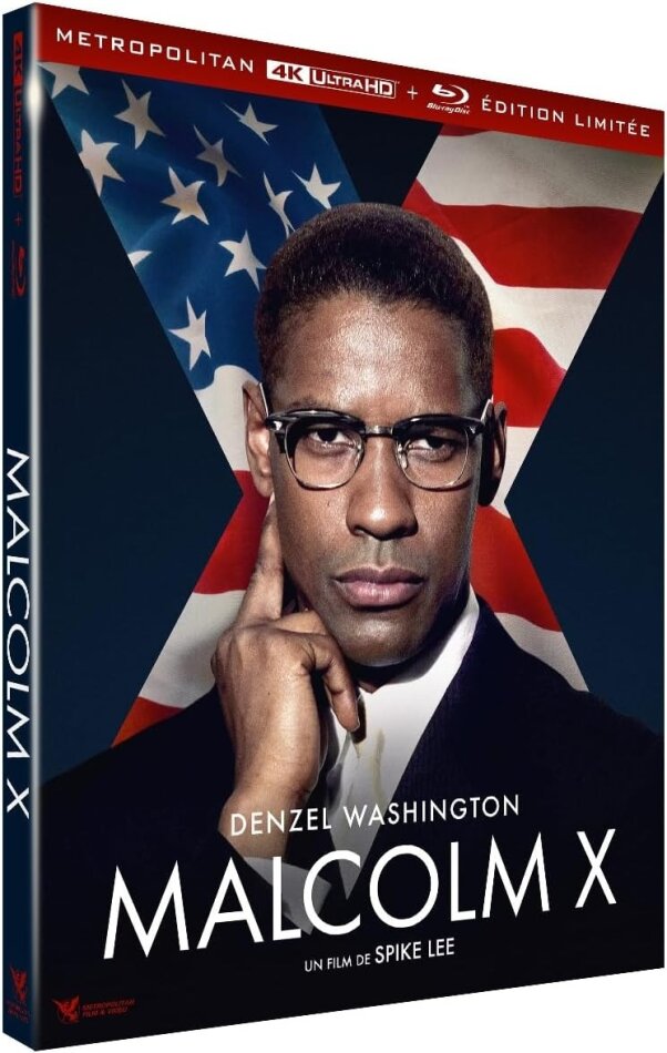 Malcolm X (1992) Limited Edition, 4K Ultra HD + 2 Blu-rays