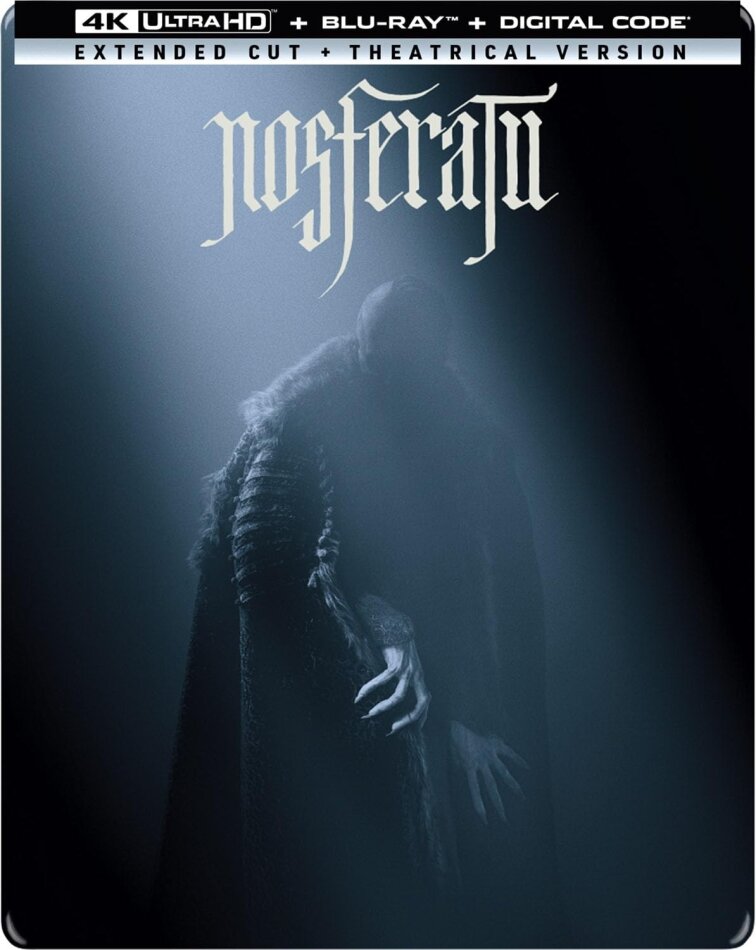 Nosferatu (2024) Extended Edition, Kinoversion, Limited Edition, Steelbook, 4K Ultra HD + Blu-ray
