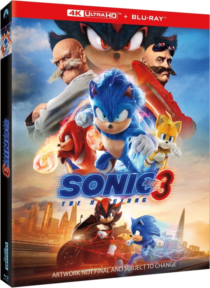 Sonic the Hedgehog 3 (2024) 4K Ultra HD + Blu-ray