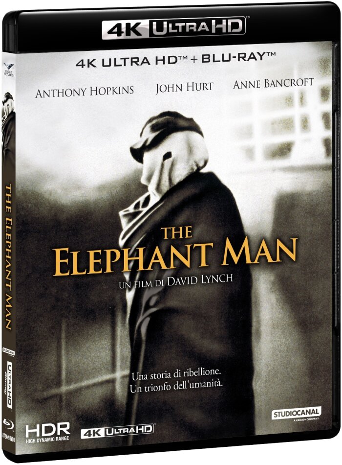 The Elephant Man (1980) s/w, 4K Ultra HD + Blu-ray
