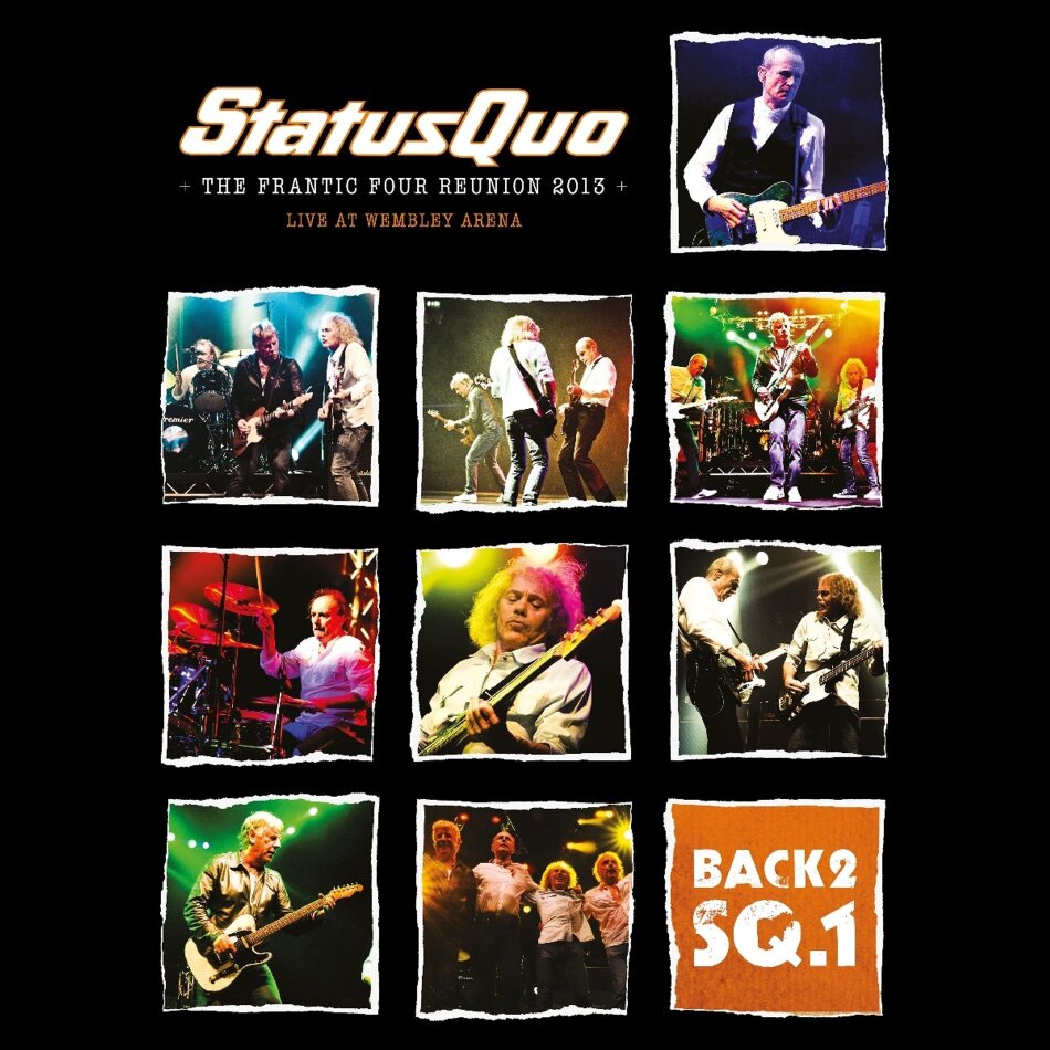 Status Quo - Back2SQ1 - Frantic Four Reunion - Live At Wembley Arena 2025 Reissue, Jewel Case