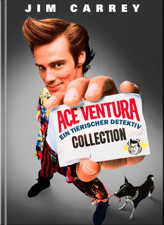 Ace Ventura - Ein tierischer Detektiv 1-3 - Collection Limited Edition, Mediabook, 4 Blu-rays