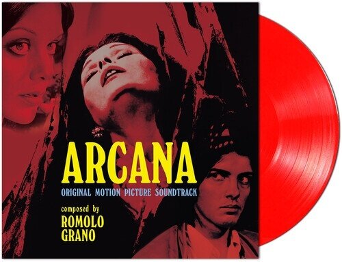 Romolo Grano - Arcana - OST Limited Edition, Clear Red Vinyl, LP