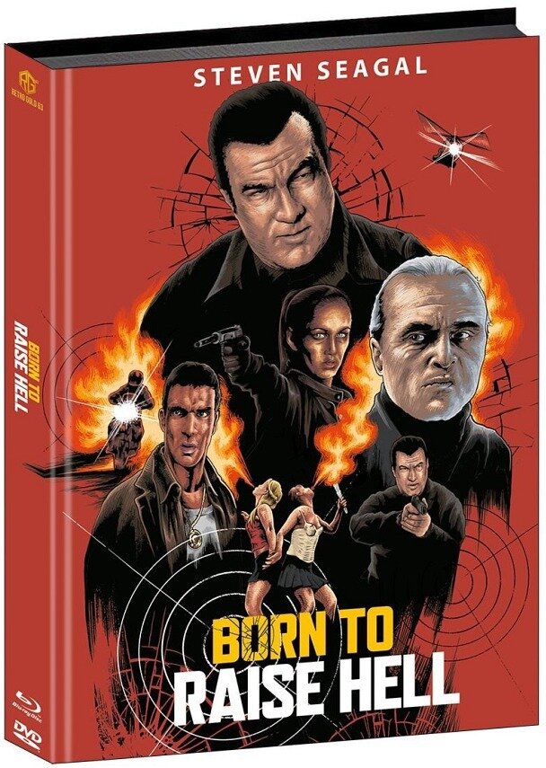 Born to Raise Hell (2010) Cover B, Limited Edition, Mediabook, Blu-ray + 2 DVDs
