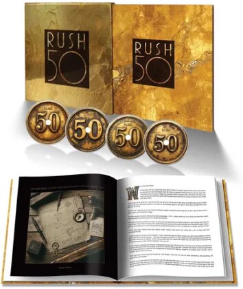 Rush - Rush 50 (Deluxe Carrier Box, 4 CDs)