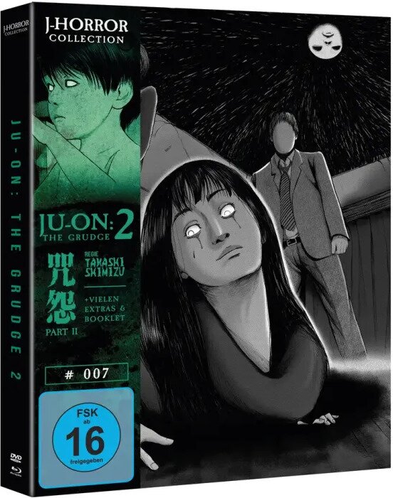Ju-On: The Grudge 2 (2003) J-Horror Collection, Limited Edition, Mediabook, 4K Ultra HD + Blu-ray