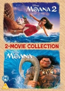 Moana (2016) / Moana 2 (2024) 2 DVDs