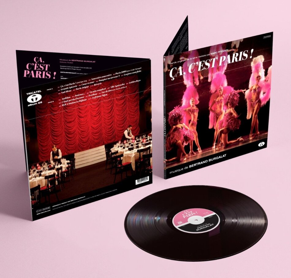 Bertrand Burgalat - Ça C'Est Paris ! - OST LP