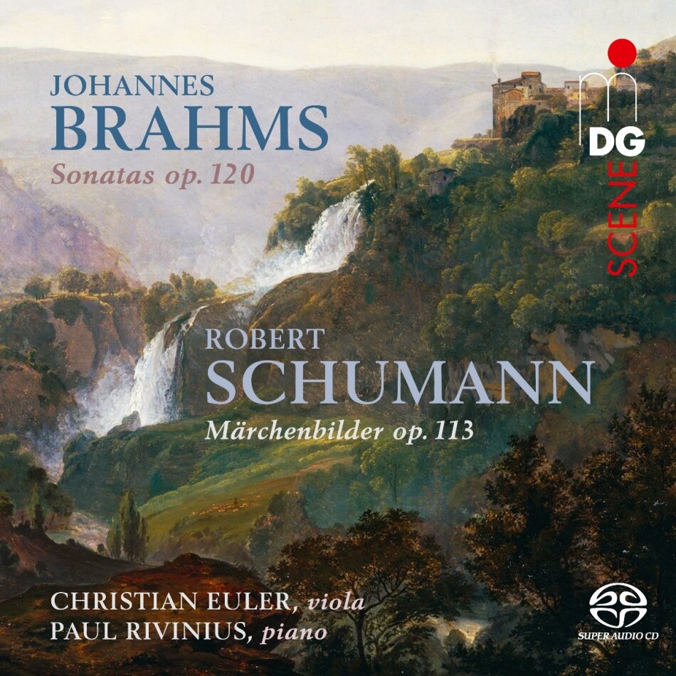 Johannes Brahms (1833-1897), Robert Schumann (1810-1856), Christian Euler & Paul Rivinius - Sonatas Op. 120 Arr. Viola & Schumann: Maärchenbild Hybrid SACD