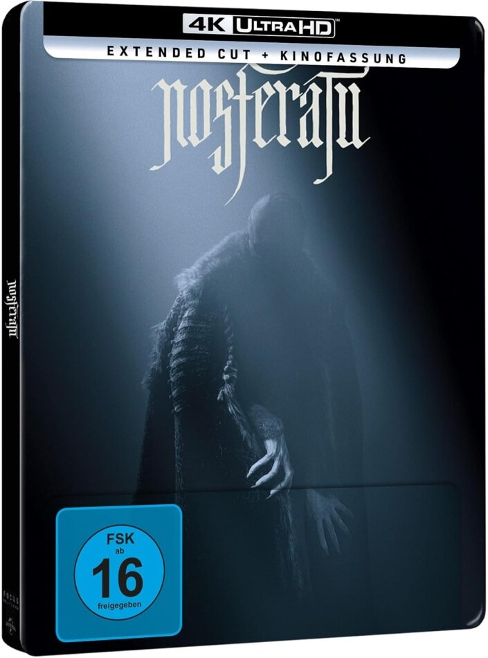 Nosferatu - Der Untote (2024) Extended Edition, Kinoversion, Limited Edition, Steelbook
