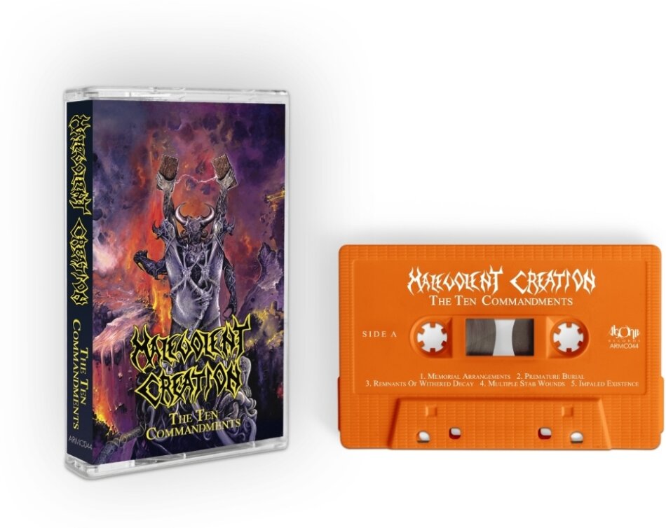 Malevolent Creation - Ten Commandments 2025 Reissue, Agonia Records