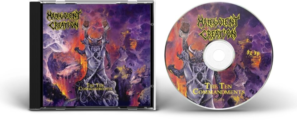 Malevolent Creation - Ten Commandments 2025 Reissue, Agonia Records