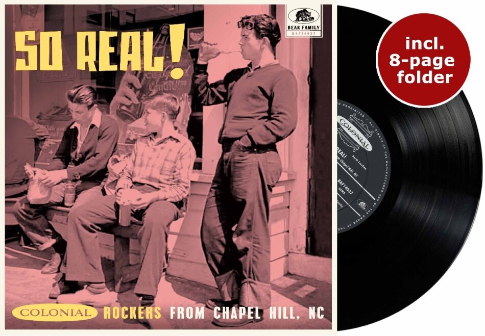So Real! - Colonial Rockers From Chapel Hill, NC Bear Family, 12" Maxi