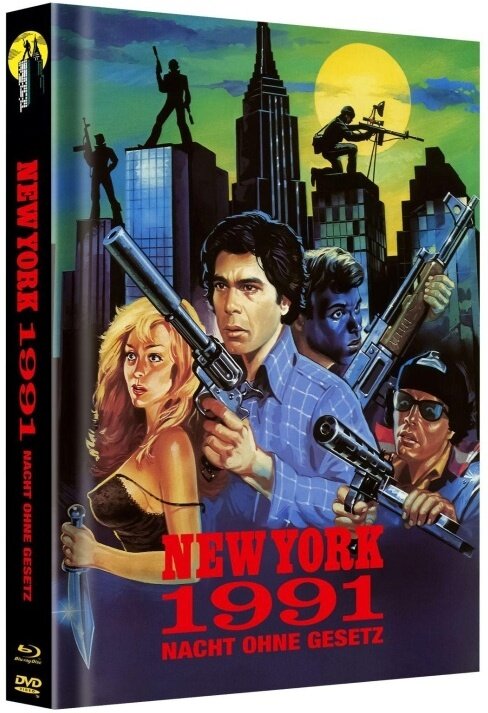 New York 1991 - Nacht ohne Gesetz (1983) Cover A, Limited Edition, Mediabook, Blu-ray + DVD