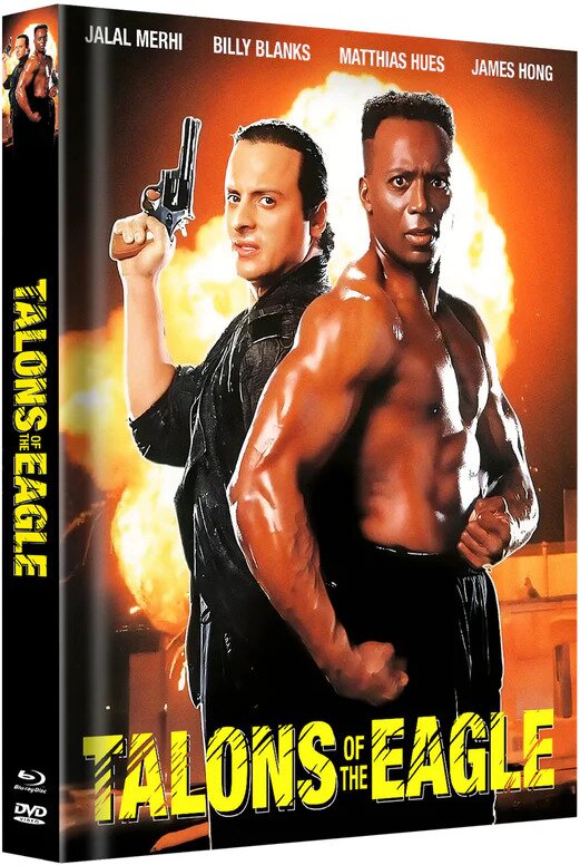 Talons of the Eagle (1992) Cover B, Limited Edition, Mediabook, Blu-ray + DVD