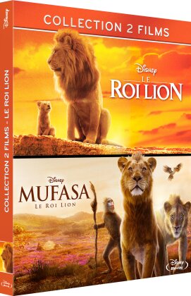Le Roi Lion (2019) / Mufasa: Le Roi Lion (2024) - Collection 2 Films (2 Blu-ray)
