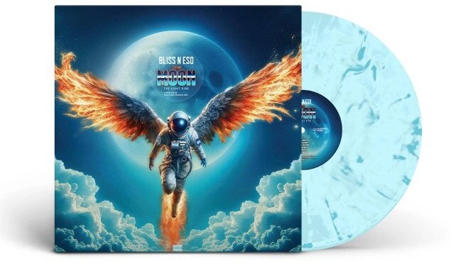 Bliss N Eso - Moon (The Light Side) Blue Vinyl, 2 LPs