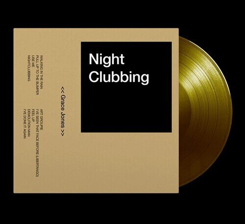 Grace Jones - Nightclubbing 2025 Reissue, Limited Edition, Gold Colored Vinyl, LP