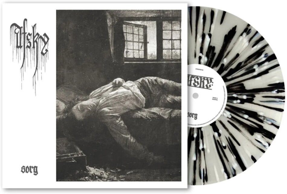 Afsky - Sorg 2025 Reissue, Eisenwald, Black / Clear Splatter Vinyl, LP