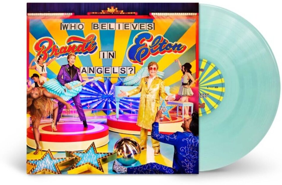 Elton John & Brandi Carlile - Who Believes In Angels? CH Exclusive, Gatefold, Coke Bottle Green Vinyl, LP