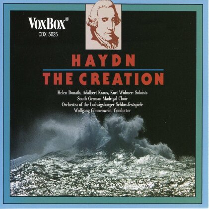 Joseph Haydn (1732-1809), Wolfgang G&ouml;nnenwein, Helen Donath, Kurt Widmer & Orchestra of the Ludwigsburger Schlossfestspiele - The Creation/Die Sch&ouml;pfung (2 CDs)