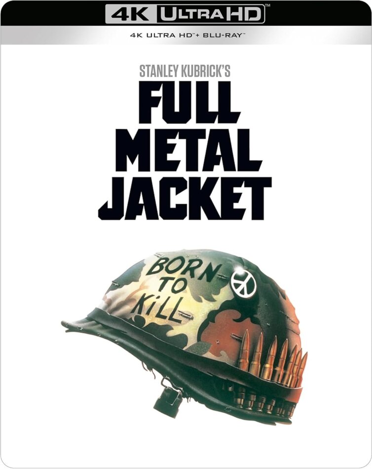 Full Metal Jacket (1987) Limited Edition, Steelbook, 4K Ultra HD + Blu-ray