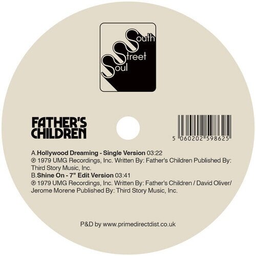Father's Children - Hollywod Dreaming 7" Single