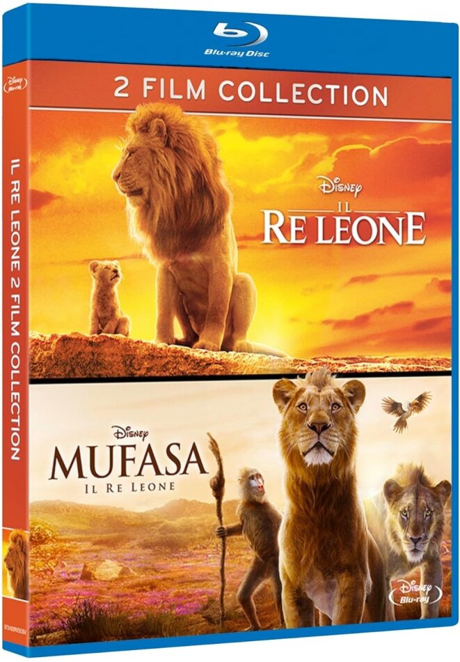 Il Re Leone (2019) / Mufasa: Il Re Leone (2024) 2 Blu-rays