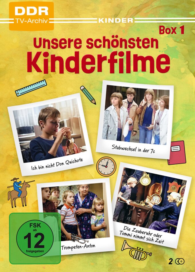 Unsere schönsten Kinderfilme - Box 1 2 DVDs
