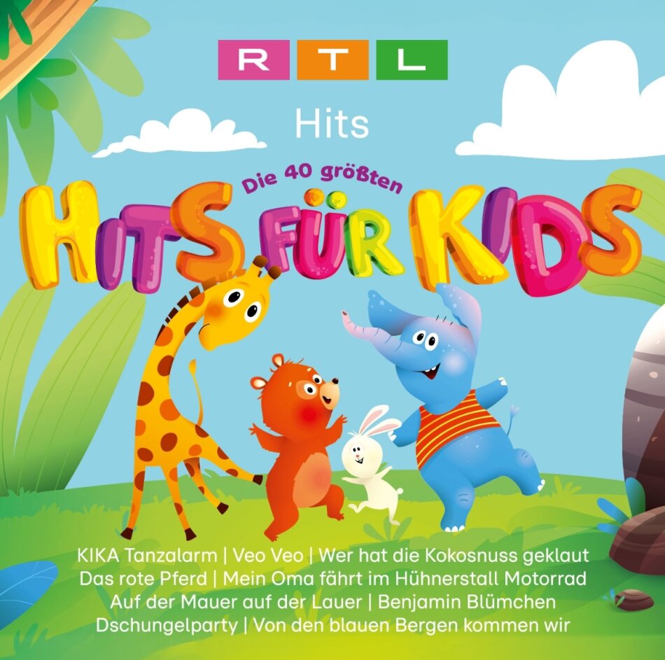 RTL Hits - Die 40 Grössten Hits Für Kids 2 CDs