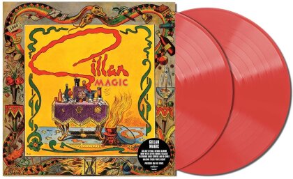 Ian Gillan (Deep Purple) - Magic (2025 Reissue, Expanded Edition, 140 Gramm, Red Vinyl, 2 LPs)