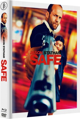 Safe (2012) (Cover A, Limited Edition, Mediabook, Blu-ray + DVD)