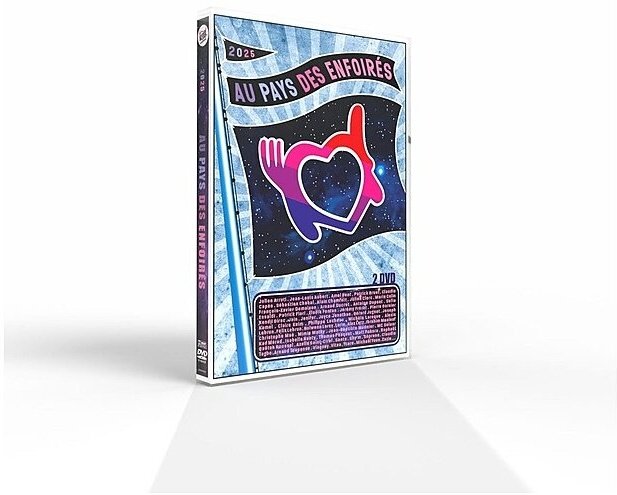 Les Enfoirés - 2025 Au pays des Enfoirés 2 DVDs