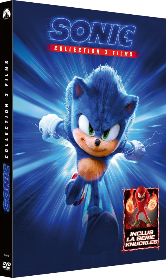 Sonic 1-3 - Collection 3 Films + "Knuckles: Mini-série" 5 DVD